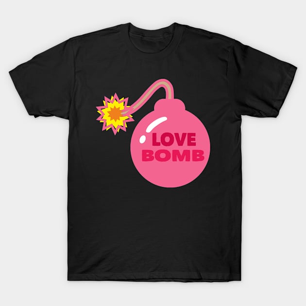 Love bomb T-Shirt by Shreedigital 